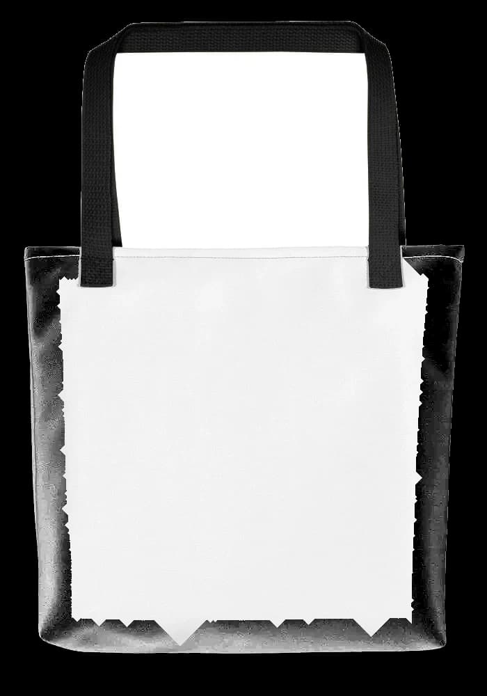 Katoenen tas met eigen design — rondom bedrukt — productfoto