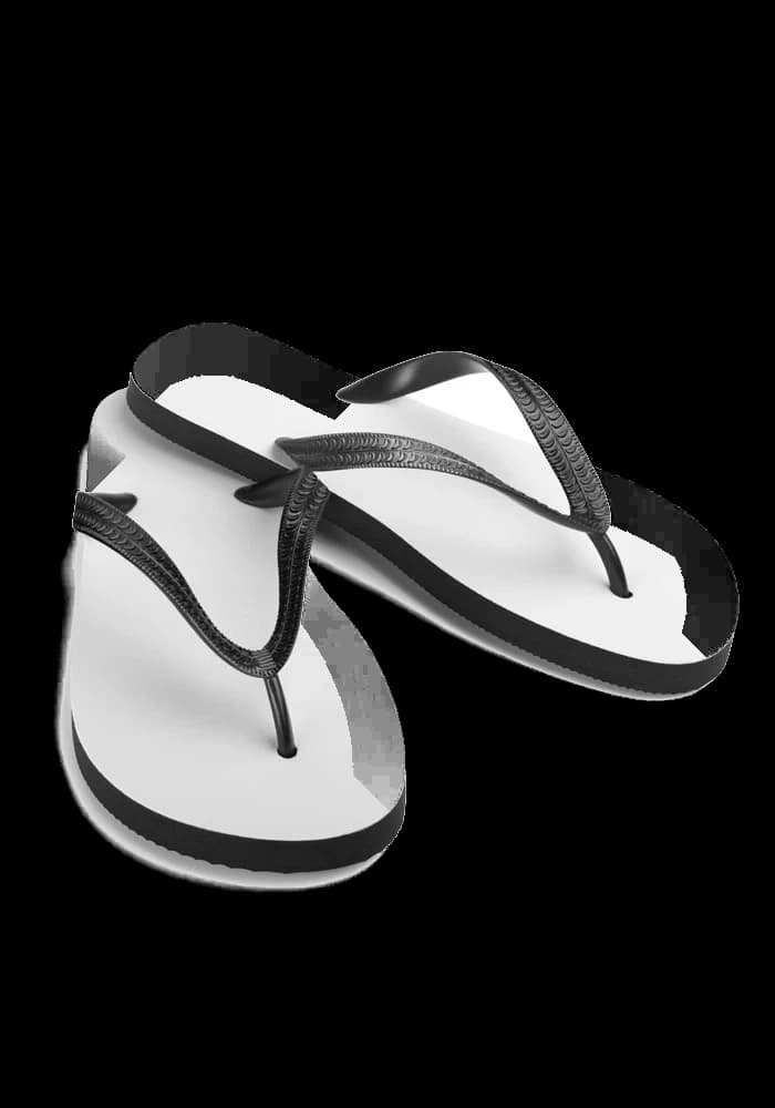Teenslippers met eigen design — productfoto