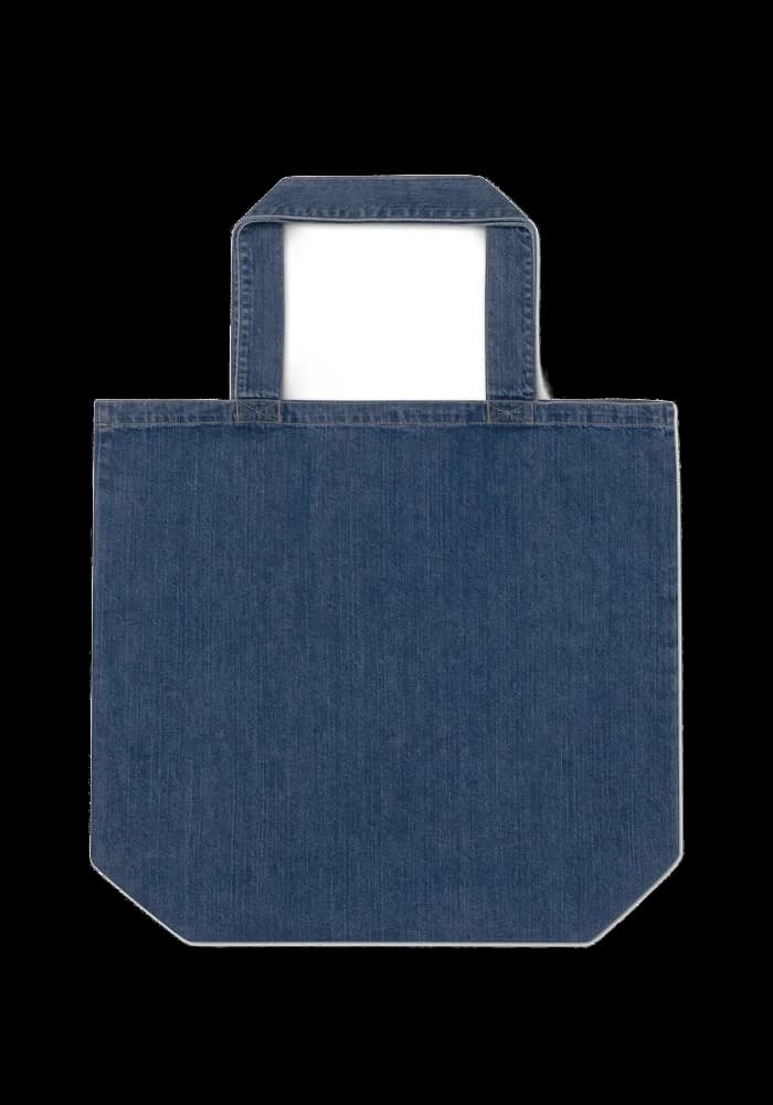 Denim tas met eigen design — productfoto