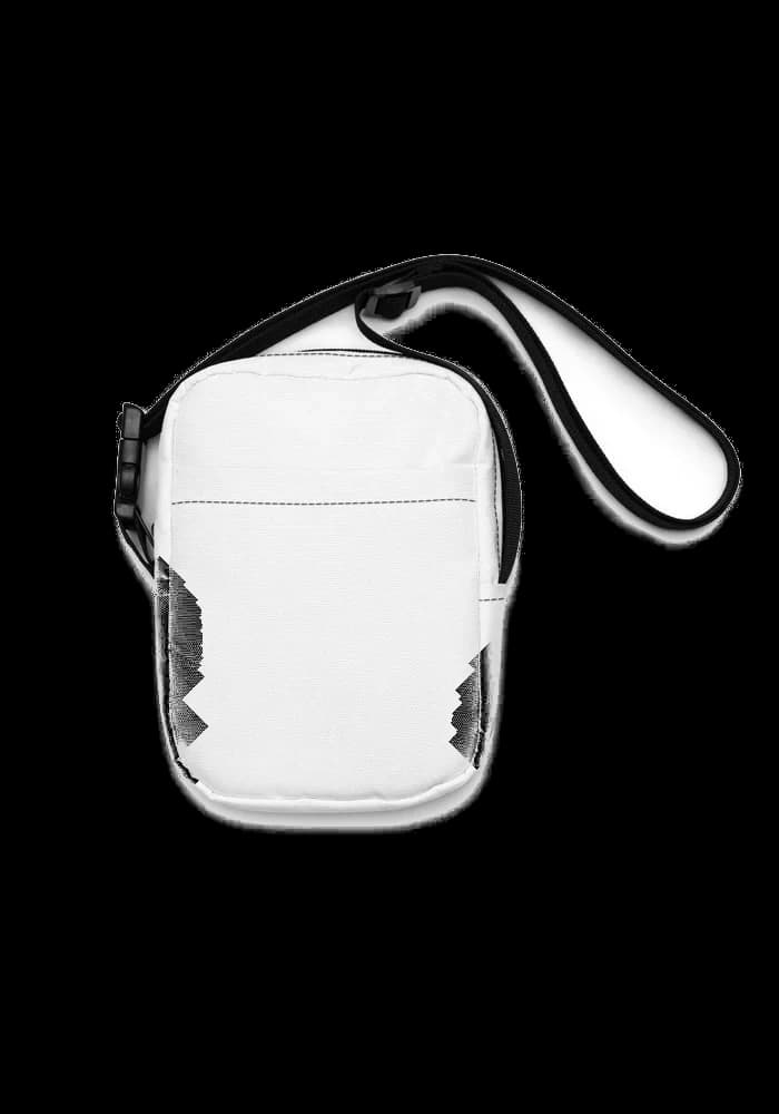 Schoudertas met eigen design — met vakken — productfoto