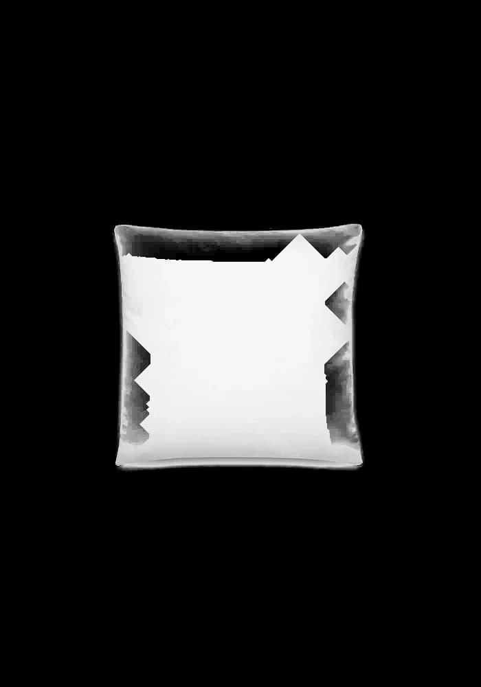 Kussen met eigen design — basic, inclusief vulling — productfoto