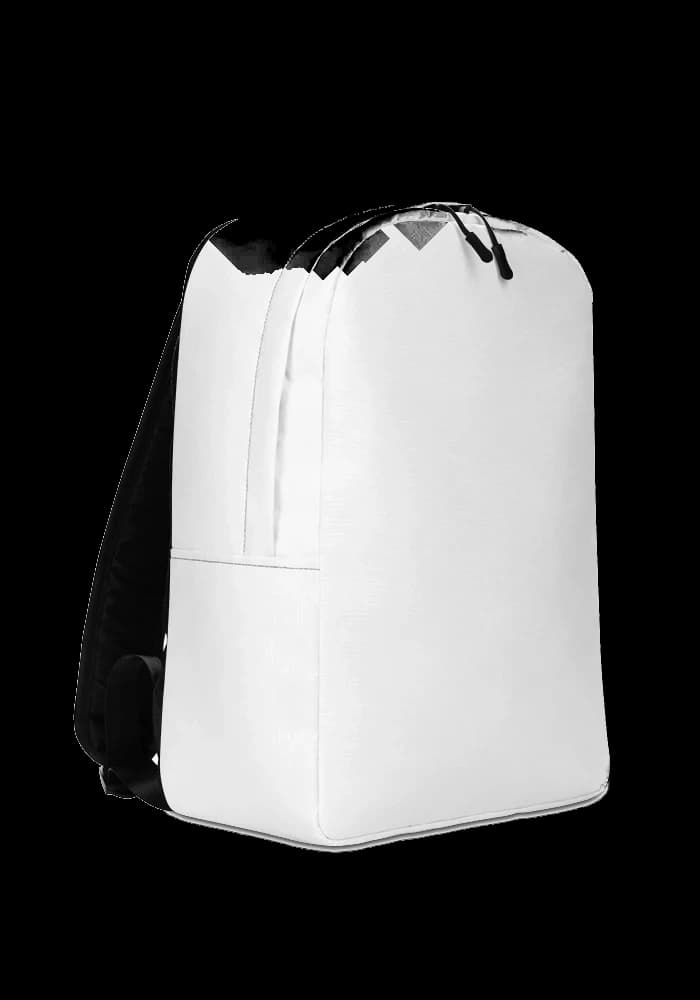 Rugzak met eigen design — strak model — productfoto
