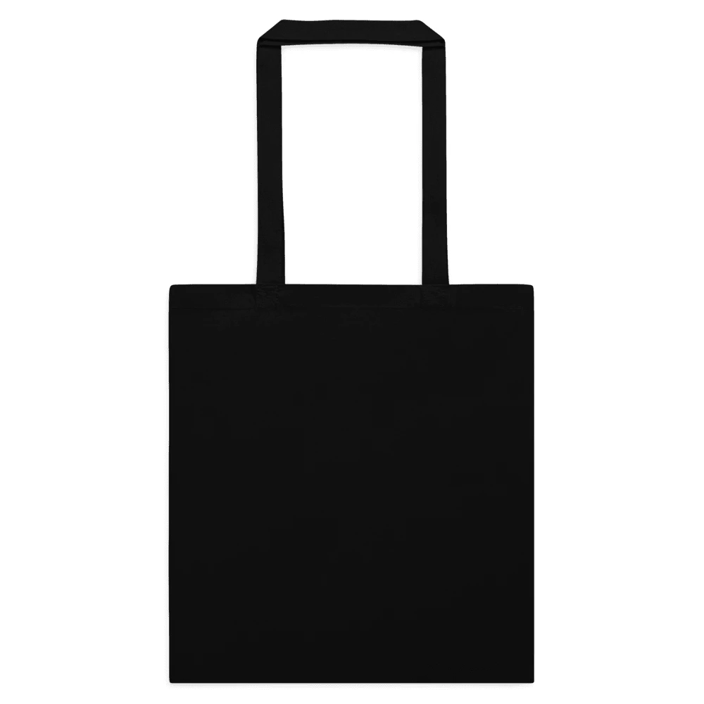 Katoenen tas met eigen design — gekleurd — Zwart