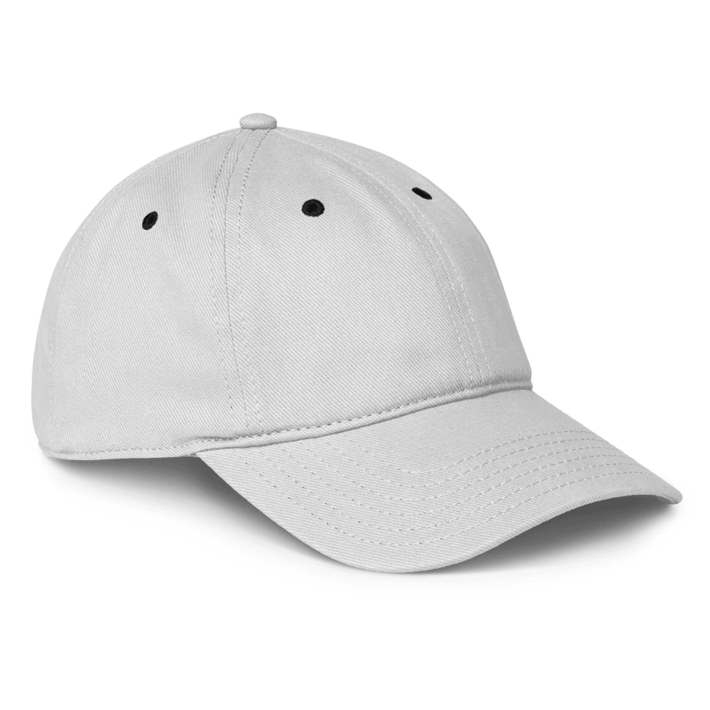 Baseballpet met eigen design — laag model — Zwart