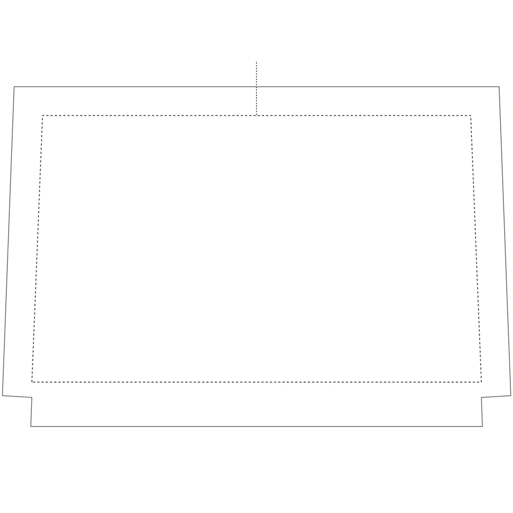 Schoudertas met eigen design — Zwart