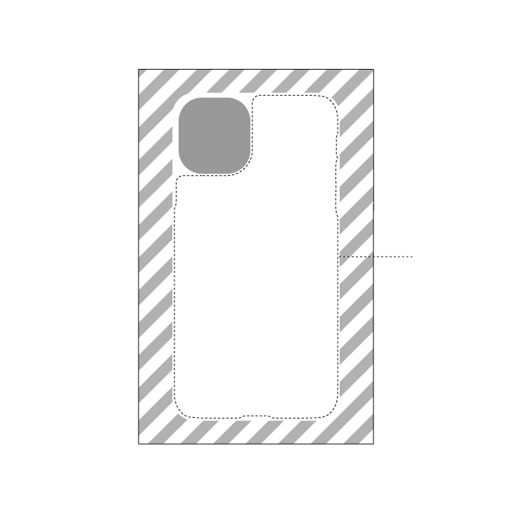 iPhone-hoesje met eigen design — schokbestendig — Glanzend