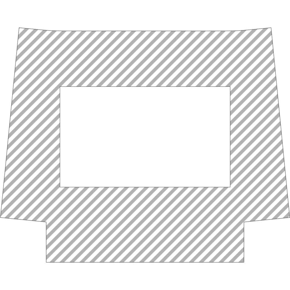 Doorzichtige tas met eigen design —